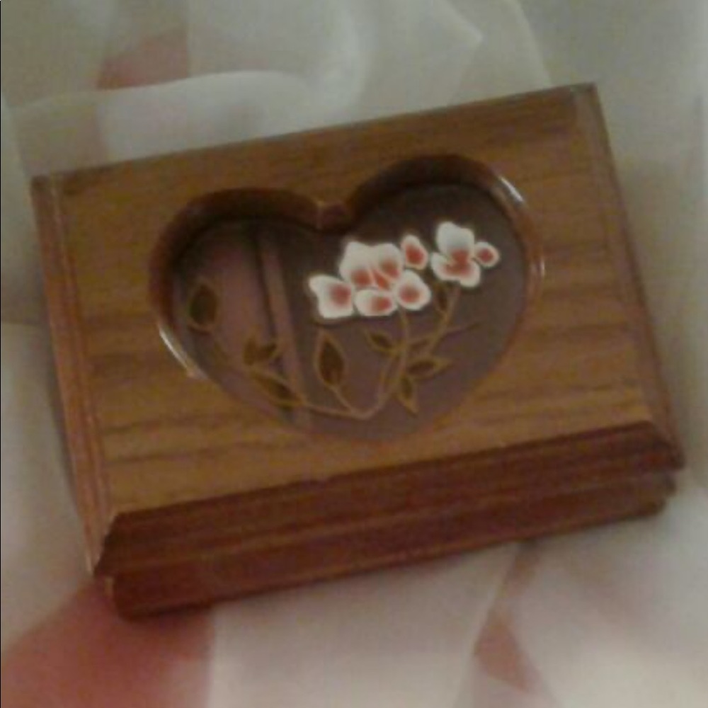 Small Wooden Jewelry Box